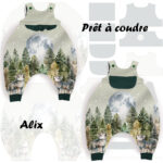 Baby wolf - Prêt à coudre Alix