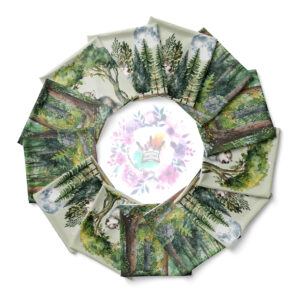 Baby wolf - Panneau cotons/lingettes (x12)