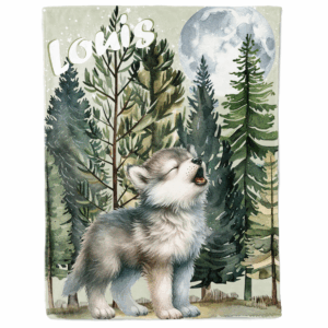 Baby wolf - Panneau couverture