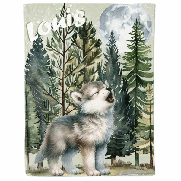 Baby wolf - Panneau couverture