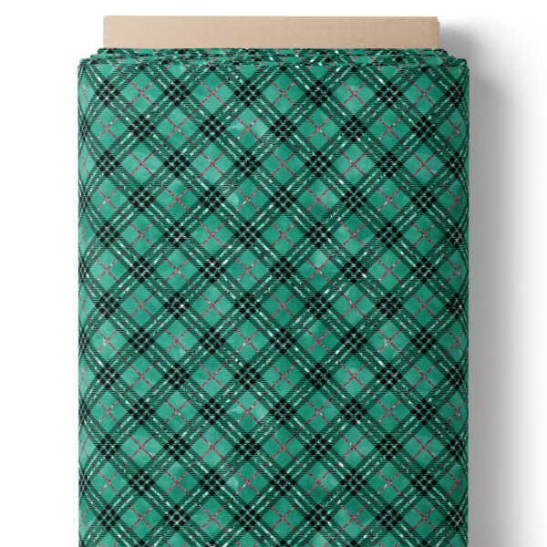 Tartan de Noël - Vert