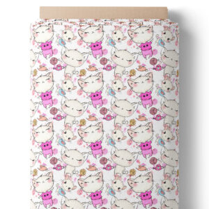 Chatons joueurs rose