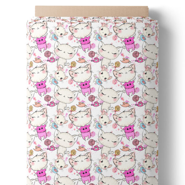 Chatons joueurs rose