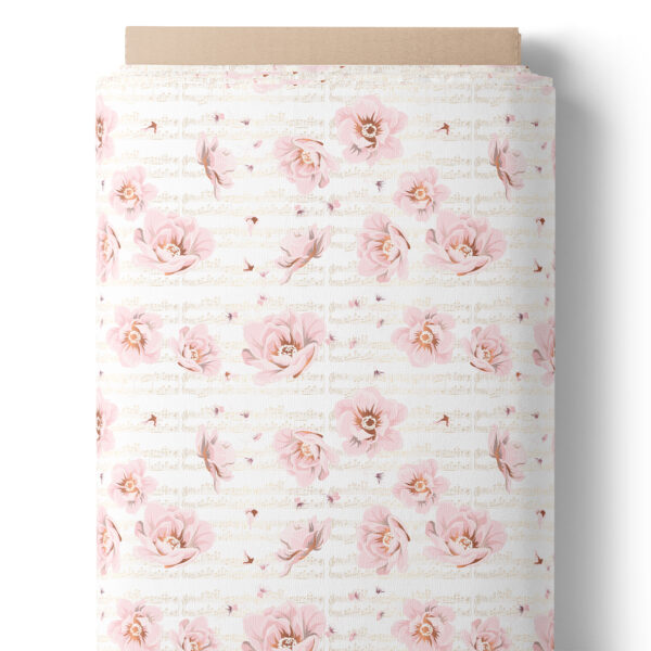 Roses et hirondelles