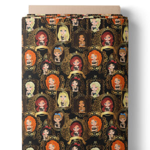 Portraits de princesses stylisées