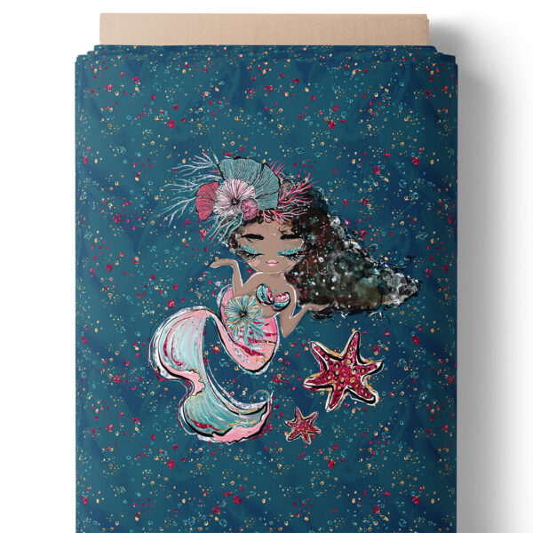 Sirène bohème aux bois de corail - Panneau central – Image 4