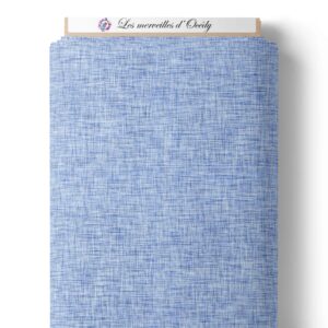 Médicale - Effet lin bleu clair