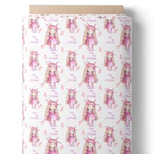 Fillette mauve princesse - Sur laize