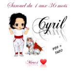 Cyril - Sarouel - 1 aux 36 mois - Patron PDF