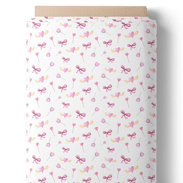 Fillette rose pastel - Panneau central – Image 3