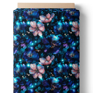 Fleurs bleu nuit