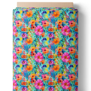 Fleurs vives aquarelle