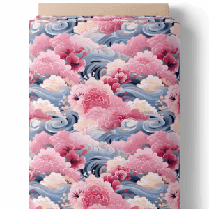 Vagues et pivoines d’Orient