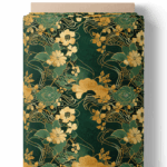 Jardin impérial vert et or