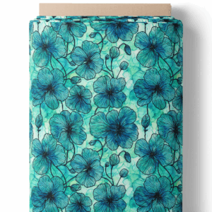 Éclosion vert d'eau/turquoise