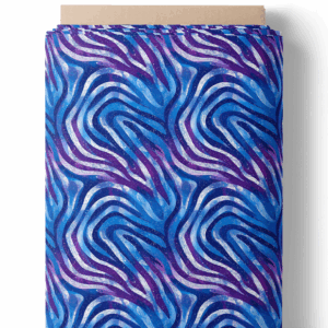 Vagues indigo et violet