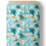 Finesse florale azurée