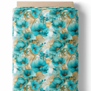 Jardin bleu doré