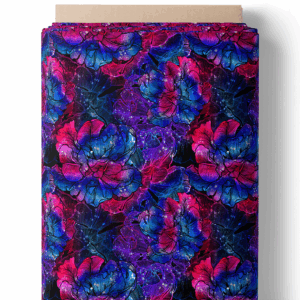 Hibiscus cosmos bleu fuchsia
