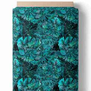 Hibiscus turquoise profond