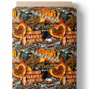 Flamme biker badass