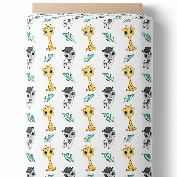Girafes et zèbres amusants