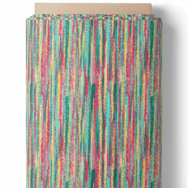 Rayures artistiques tropicales