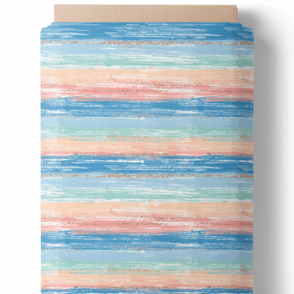 Rayures horizontales pastel
