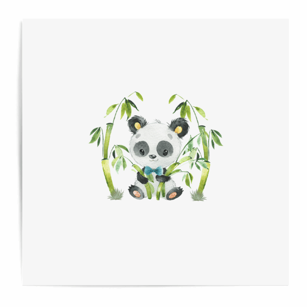 Mon petit panda - Panneau central - Boy
