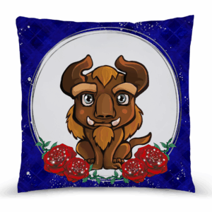 Inspiration Belle & la bête - Panneau remplis/coussin - Bête