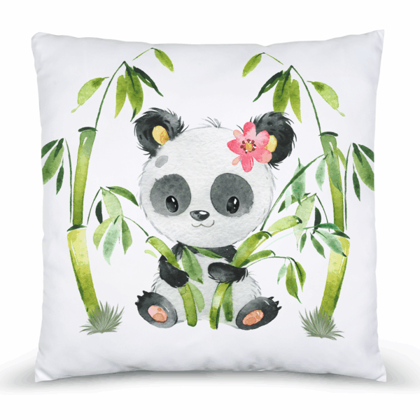 Mon petit panda - Panneau remplis/coussin - Girl