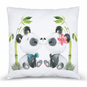 Mon petit panda - Panneau remplis/coussin - Kiss