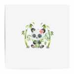 Mon petit panda - Panneau central - Girl