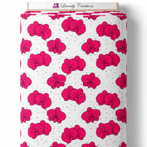 Orchid pop - Blanc et fuchsia