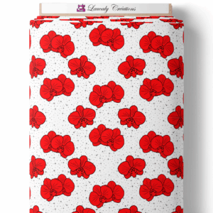 Orchid pop - Blanc et rouge