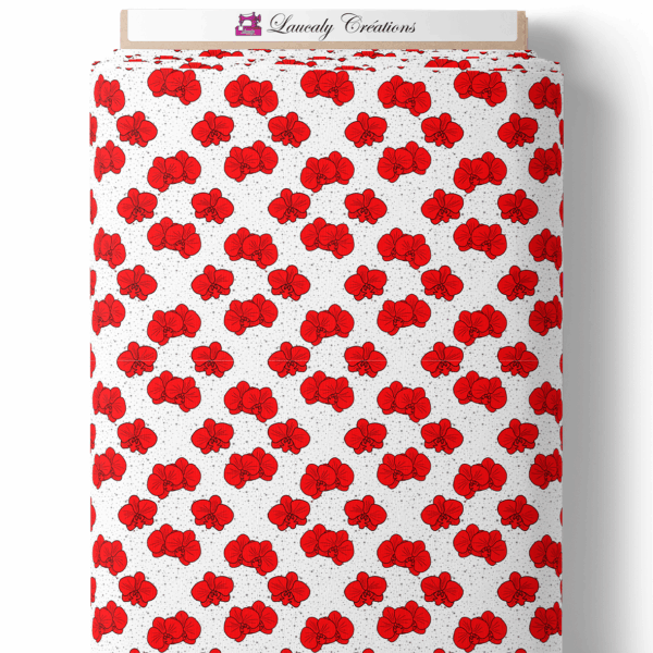 Orchid pop - Blanc et rouge – Image 2