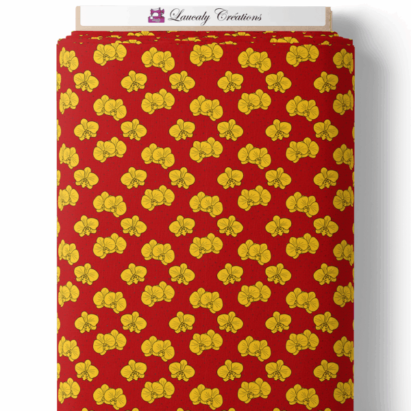 Orchid pop - Rouge et jaune – Image 2