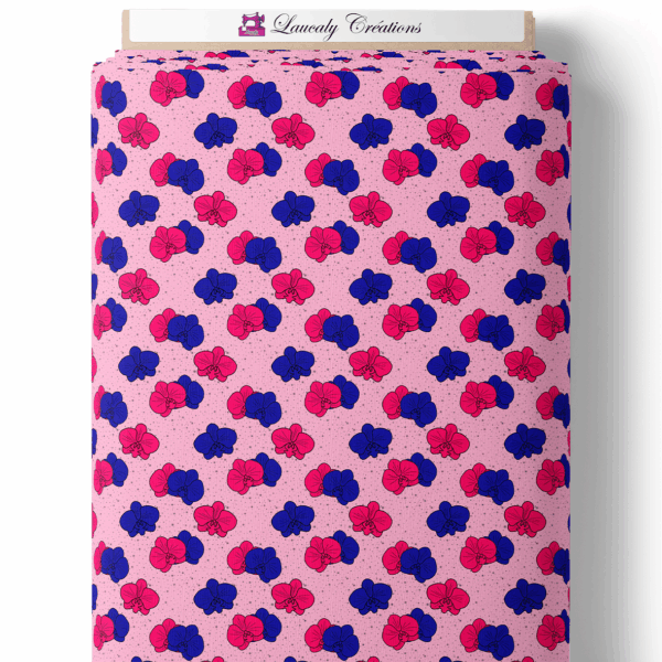 Orchid pop - Rose, fuchsia et bleu foncé – Image 2