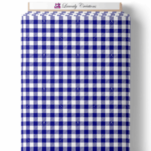 Carrément Cherry - Bleu foncé et blanc
