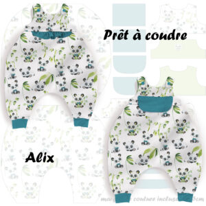 Mon petit panda - Prêt à coudre Alix - Boy
