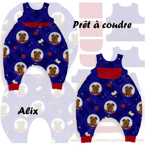 Inspiration Belle & la bête - Prêt à coudre Alix - Bête