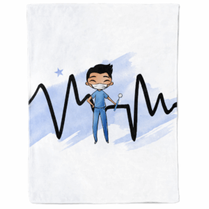 Médicale - Garçon bleu brun - Panneau couverture