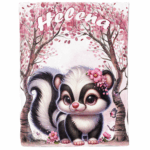 Pink woodland - Panneau couverture - Mouflette