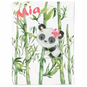 Mon petit panda - Panneau couverture - Girl