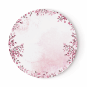 Pink woodland - Panneau jupe cercle
