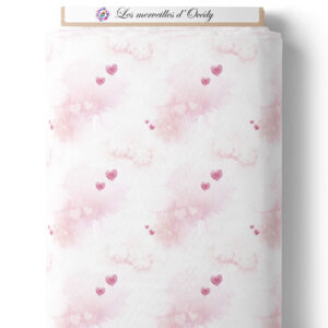 Pink woodland - Fond vide sur laize