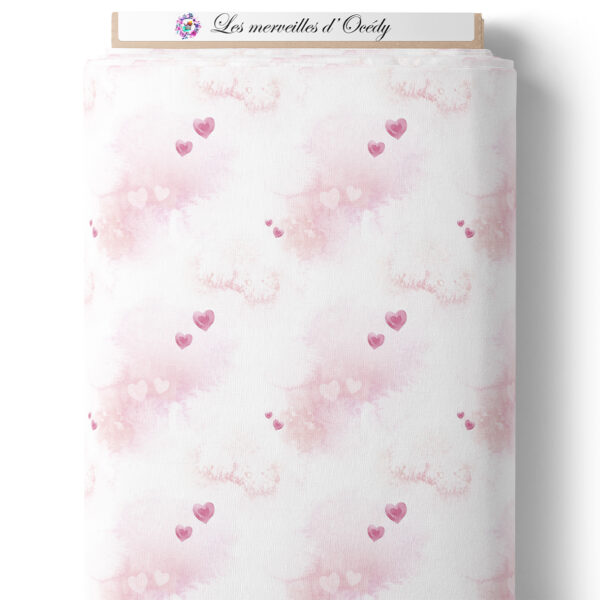 Pink woodland - Fond vide sur laize