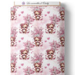 Pink woodland - Ours sur laize