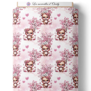 Pink woodland - Ours sur laize
