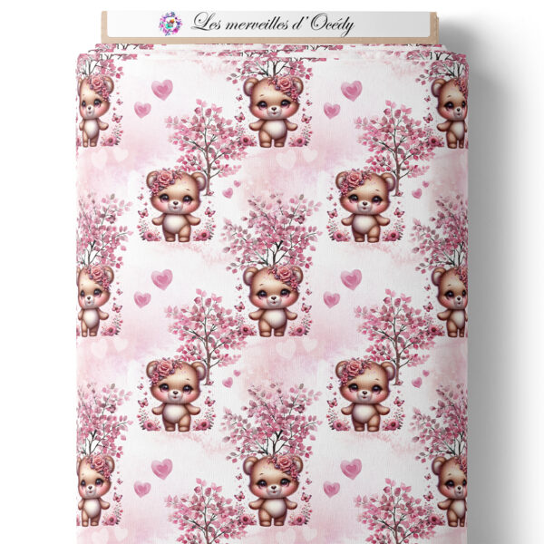 Pink woodland - Ours sur laize